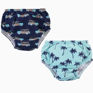 Hudson Baby Swim Trunks- Palm Tree- size 0-6 months